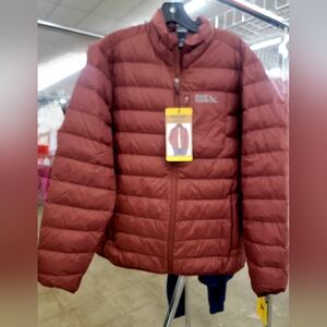 SOLD OUT!!!   Eddie Bauer XXL Size  Men's Packable Maroon  Jacket